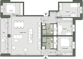 Plantegning for: Bolig 040 <wbr> Grethe Ingmanns Vej 15, 4. th