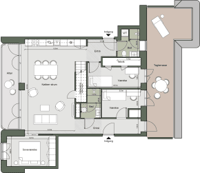 Plantegning for: Bolig 041 <wbr> Grethe Ingmanns Vej 15, 5. th