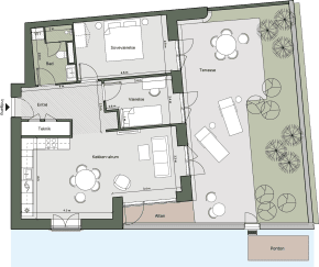 Plantegning for: Bolig 058 <wbr> Grethe Ingmanns Vej 21, st. th