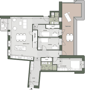 Plantegning for: Bolig 071 <wbr> Grethe Ingmanns Vej 21, 5. tv