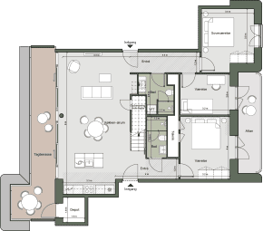 Plantegning for: Bolig 155 <wbr> Grethe Ingmanns Vej 33, 6. th