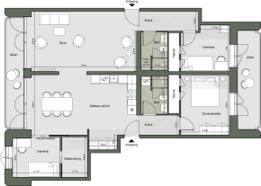 Plantegning for: Bolig 165 <wbr> Grethe Ingmanns Vej 35, 5. th