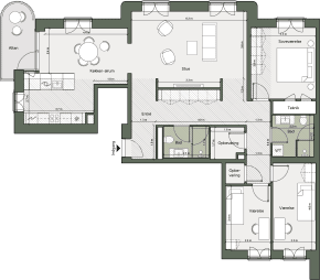 Plantegning for: Bolig 179 <wbr> Grethe Ingmanns Vej 39, 1. th