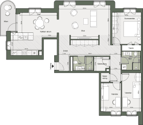 Plantegning for: Bolig 183 <wbr> Grethe Ingmanns Vej 39, 3. th